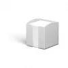 DURABLE ECO Vassoio portadocumenti, quadrato, plastica, grigio, 9,3 cm, 9,3 cm, 100 mm