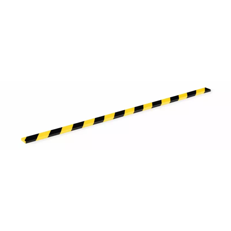 Durable S10 Passacavi, PVC, nero/giallo, piatto, 1000 mm, 40 mm