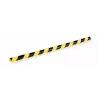 Durable S32R passacavi da pavimento, PVC, nero/giallo, arrotondato, 1000 mm