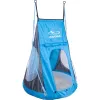 HUDORA Amaca con tenda Nest Swing Tent Cosy Castle 90 (blu/nero)
