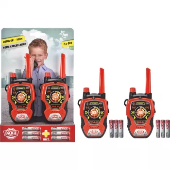 Dickie Walkie Talkie Fun 2,4 GHz set da 2 201118195