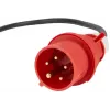 Brennenstuhl 1319110010 avvolgicavo 40m H07RN-F 3G2.5 IP44 4x Schuko nero/arancione