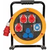 Brennenstuhl 1319110010 avvolgicavo 40m H07RN-F 3G2.5 IP44 4x Schuko nero/arancione