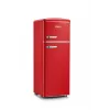 SEVERIN RKG 8930 Retro Red Frigo-congelatore combinato, 208 L, classe energetica E