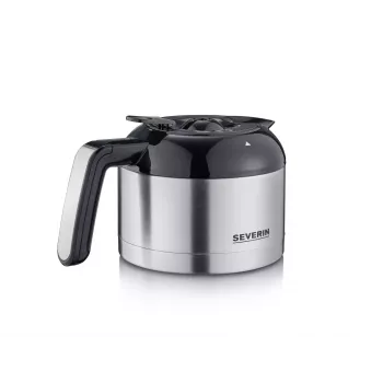 SEVERIN TK 5547 Tostapane 2 fette, 800 W, acciaio inox/nero