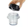 SEVERIN SM 3724 Montalatte e scaldalatte automatico, 500 W, acciaio inox, nero
