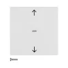 Berker 85241189 tasto basculante per tapparelle S.1/B.3/B.7 bianco polare lucido