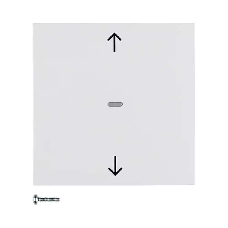 Berker 85241189 tasto basculante per tapparelle S.1/B.3/B.7 bianco polare lucido
