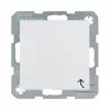 Berker 47528989 Presa Schuko tipo F 1 posto IP44 bianco polare lucido S.1