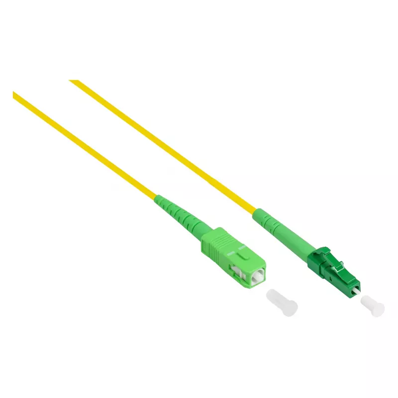 Good Connections cavo patch in fibra ottica OS2 simplex LC/SC SM 9/125 1m giallo