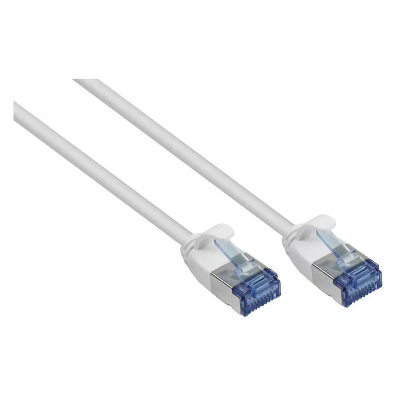 GoodConnections RNS cavo patch SlimLine Cat.6A U/FTP PiMF LSZH 500MHz rame bianco 3m