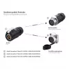 GoodConnections IC01-20P301 connettore industriale S1 Power, spina a 3 poli, M20, blocco click, terminale a saldare, IP65/66