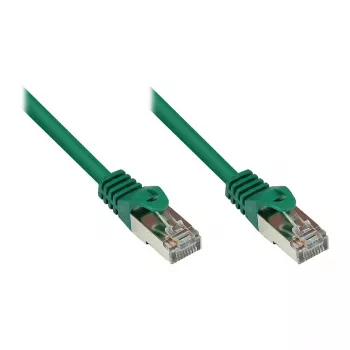 GoodConnections Alcasa cavo patch RJ45-RJ45 Cat5e UTP 0,15m connettori placcati in oro maschio-maschio