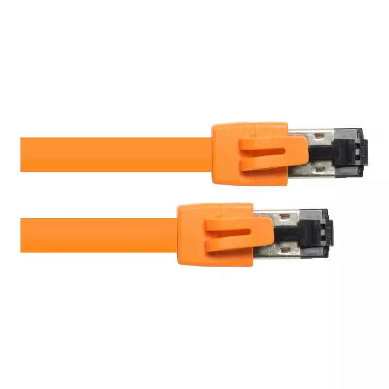 GoodConnections RNS® Cat.8.1 S/FTP cavo patch, LSZH, 2000MHz, 40Gbit/s, arancione, 1m