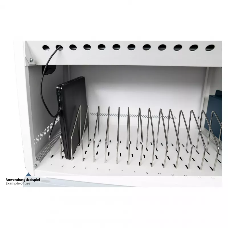 GoodConnections GEMMA N16 armadio di ricarica per notebook bianco/blu