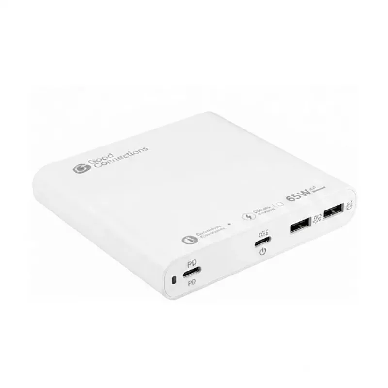 Good Connections stazione di ricarica rapida USB da tavolo 65W 3 porte