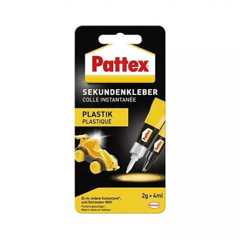 Pattex colla super per plastica 2g
