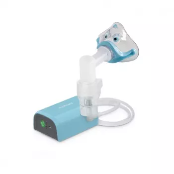 MEDISANA inalatore IN 165 nebulizzatore a compressore bianco/blu