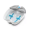 MEDISANA FS 350 idromassaggio per piedi con massaggio a bolle e vibrazione, riscaldamento, rulli, accessori per pedicure
