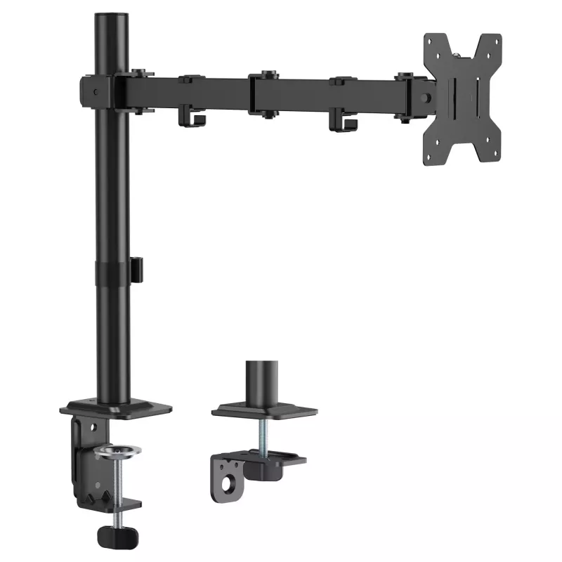 Equip supporto da tavolo per monitor 17-32 pollici, orientabile 360°, 10 kg, nero