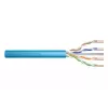 DIGITUS Cat.6A U/UTP B2ca AWG 23/1 LSOH 100m cavo di installazione blu