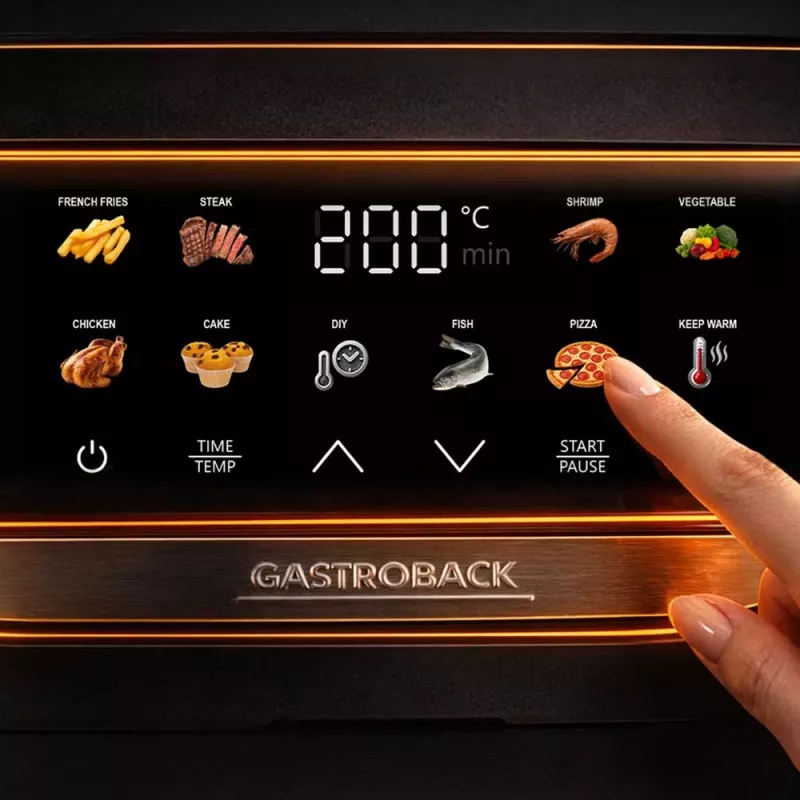 Gastroback 42585 friggitrice ad aria Multi Airfryer Heat & Crisp Family 8L