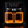 Gastroback 42585 friggitrice ad aria Multi Airfryer Heat & Crisp Family 8L