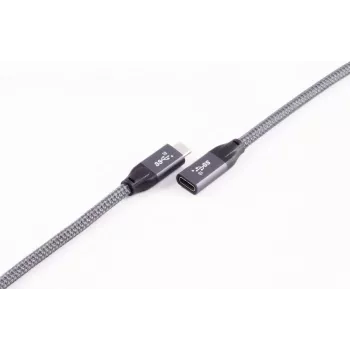 ShiverPeaks BASIC-S cavo prolunga USB-C, USB 3.2 Gen 2, 2,0 m, nero