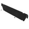 Kindermann morsetto di montaggio - nero, RAL 9005 - montaggio su carrello (retro)