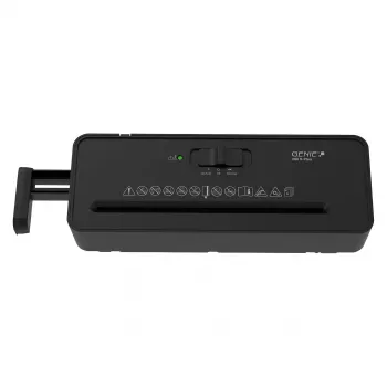 GENIE 260 S Plus distruggidocumenti a sovrapposizione taglio a strisce 6 fogli nero