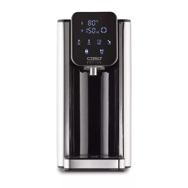 CASO HW 666 Inox Turbo distributore acqua calda 2,7L 2600W acciaio inox/nero