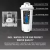 CASO HW 666 Inox Turbo distributore acqua calda 2,7L 2600W acciaio inox/nero
