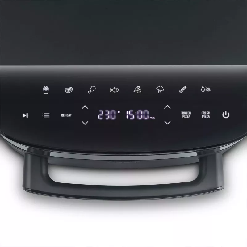 CASO AirFry & PizzaChef friggitrice ad aria 2850 W 6 L nero