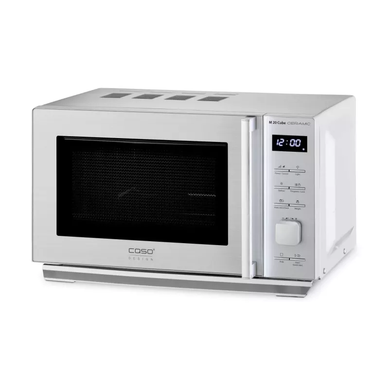 CASO M 20 Cube microonde 800 W argento autoportante