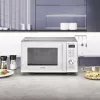CASO Chef HCMG 25 microonde - 900W, aria calda e grill, 25L, acciaio inox