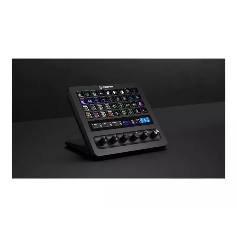 CORSAIR ELGATO Stream Deck+XL - 32 tasti LCD personalizzabili, USB-C, nero