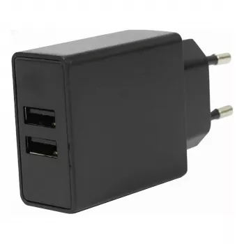 FLEPO NT-USB-103 caricabatterie USB 2 porte 100-240V AC a 5V DC 3A 15W bianco