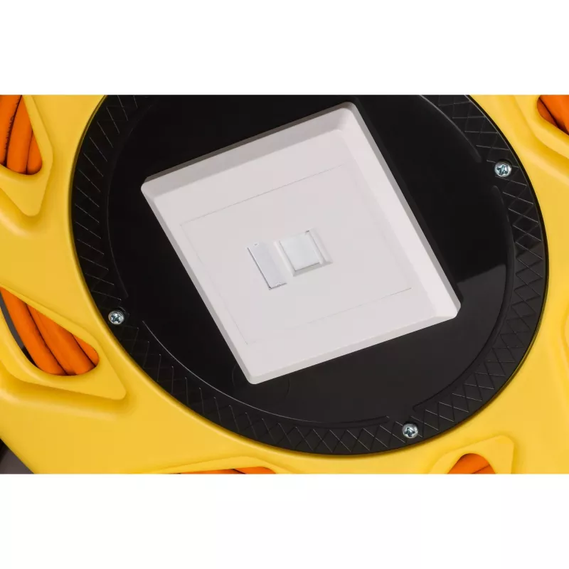Goobay Avvolgicavo portatile RJ45 Cat 7A S/FTP 90m