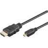 Goobay Cavo HDMI Ultra High-Speed Micro-HDMI 8K 60 Hz 2 m nero