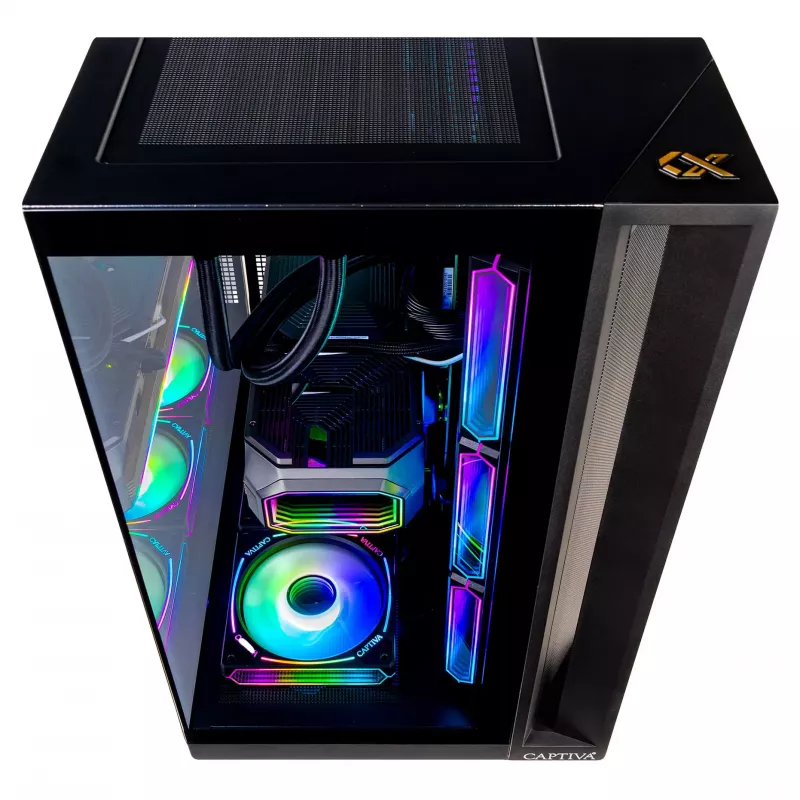 CAPTIVA R89-083 PC gaming high-end Ryzen 7 9800X3D 32GB DDR5 2TB SSD RTX 5080 Windows 11