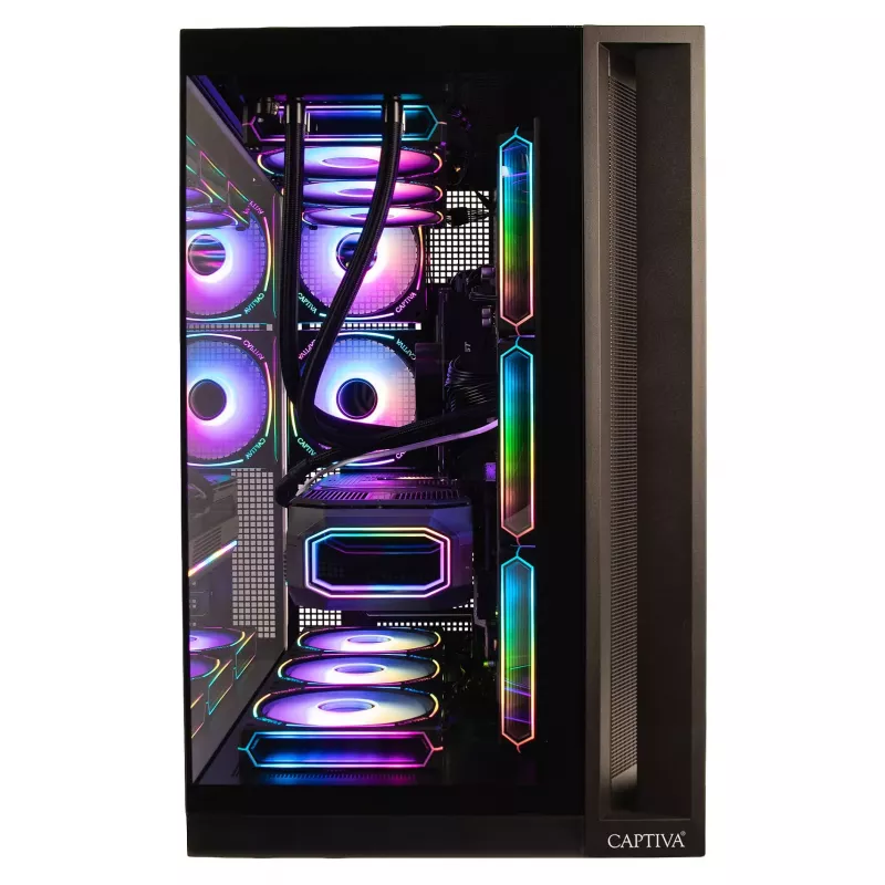 CAPTIVA R89-083 PC gaming high-end Ryzen 7 9800X3D 32GB DDR5 2TB SSD RTX 5080 Windows 11