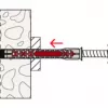 Fischer DuoXpand 8x120 T 50 pz. Tasselli per fissaggio telai