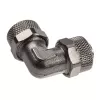 Adattatore 90° 13/10mm a 13/10mm - nichel nero