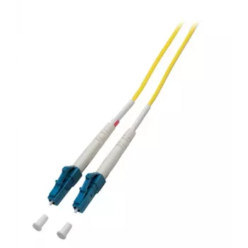 EFB-Elektronik ECOFIBER Cavo patch in fibra ottica simplex LC-LC monomodale, G.657.A2, 0,5 m, 2,0 mm, giallo, 9/125 µm