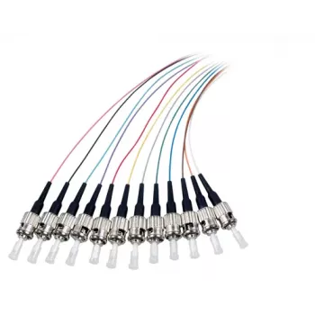 EFB Elektronik Pigtail in fibra ST-II 9/125 OS2 set 12 colori 2m