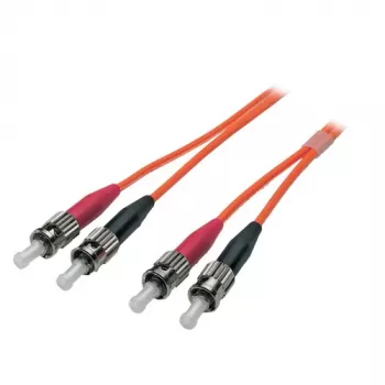 EFB Elektronik Jumper duplex ST-ST 50/125µm OM2 LSZH arancione 3,0mm 10m