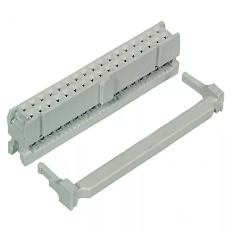 EFB 34-Pin Shrouded Box Header, passo 2,54mm, dritto, grigio
