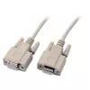EFB-Elektronik Cavo dati seriale 1:1, 2x D-Sub 9 femmina, 2,0 m, beige (EK152.2)