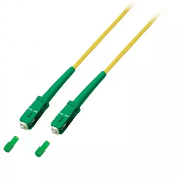 EFB Elektronik Cavo di rete SC/APC monomodale (M) 2m duplex OS2 LSZH giallo