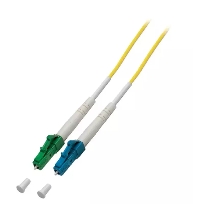 EFB Elektronik Cavo patch in fibra ottica LC-LC monomodale OS2 duplex 1 m giallo LSZH